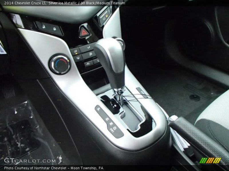Silver Ice Metallic / Jet Black/Medium Titanium 2014 Chevrolet Cruze LS