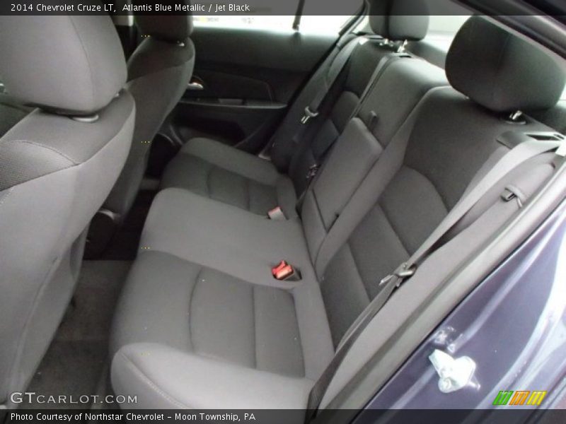 Atlantis Blue Metallic / Jet Black 2014 Chevrolet Cruze LT