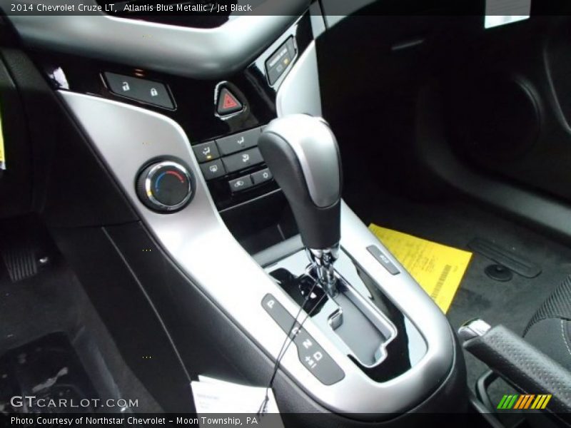 Atlantis Blue Metallic / Jet Black 2014 Chevrolet Cruze LT