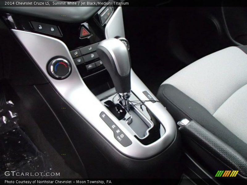 Summit White / Jet Black/Medium Titanium 2014 Chevrolet Cruze LS