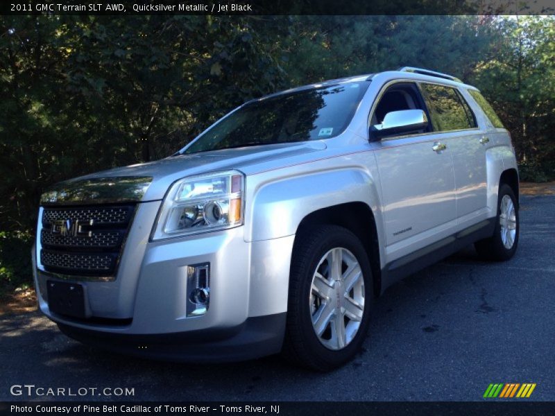 Quicksilver Metallic / Jet Black 2011 GMC Terrain SLT AWD