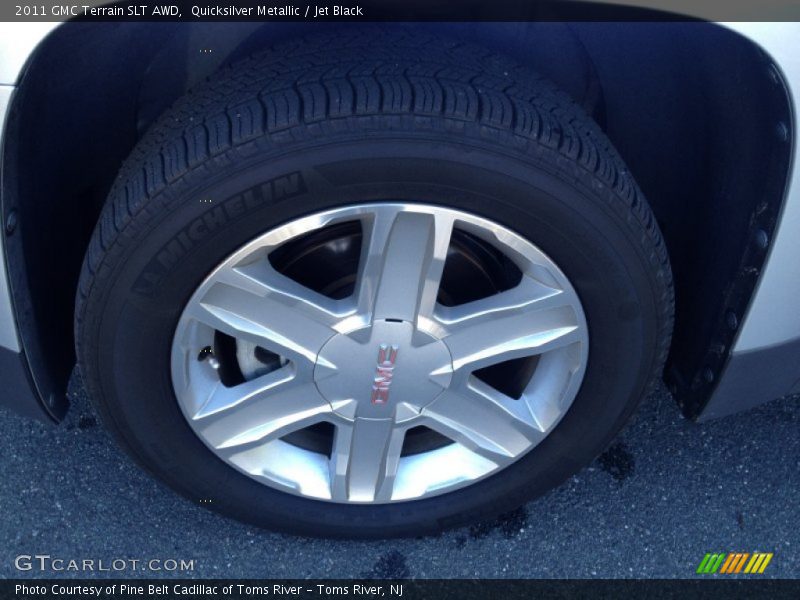 Quicksilver Metallic / Jet Black 2011 GMC Terrain SLT AWD
