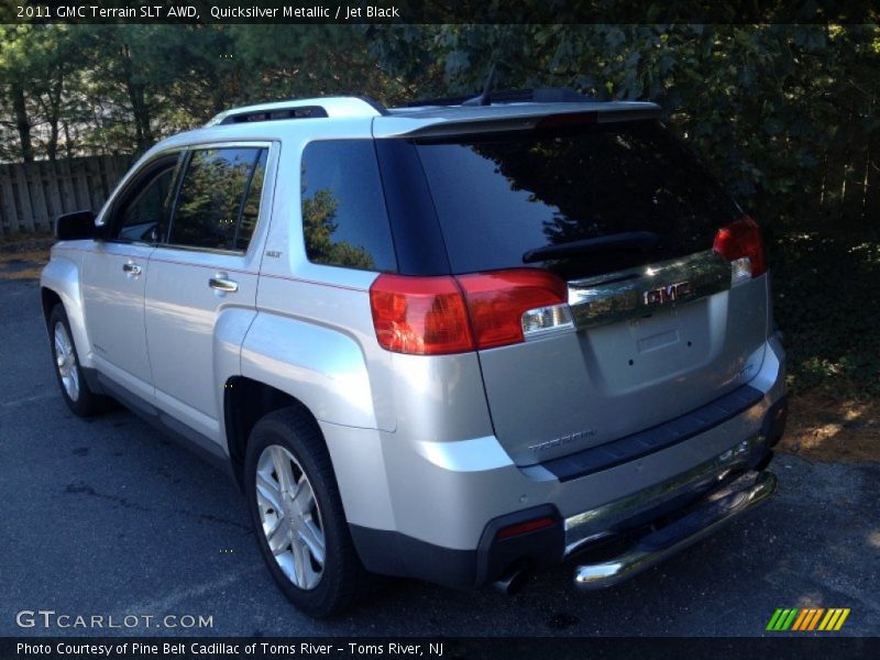 Quicksilver Metallic / Jet Black 2011 GMC Terrain SLT AWD