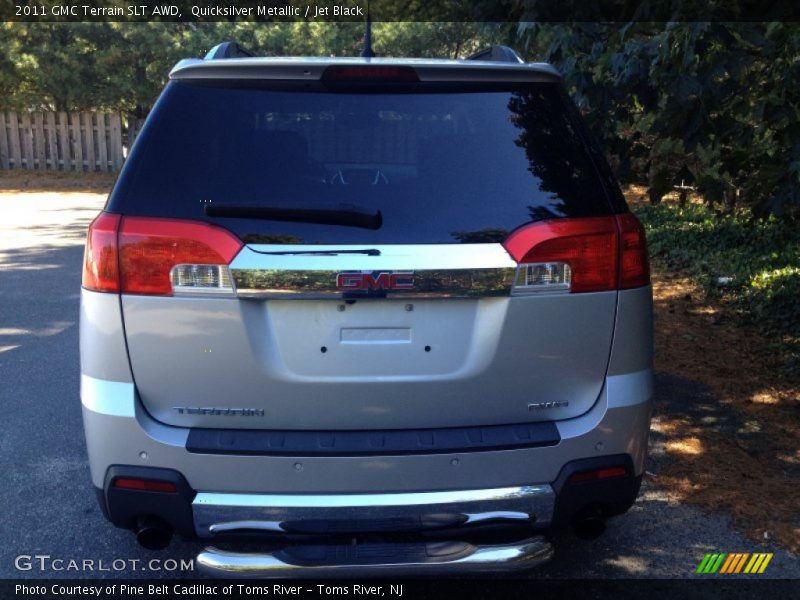 Quicksilver Metallic / Jet Black 2011 GMC Terrain SLT AWD