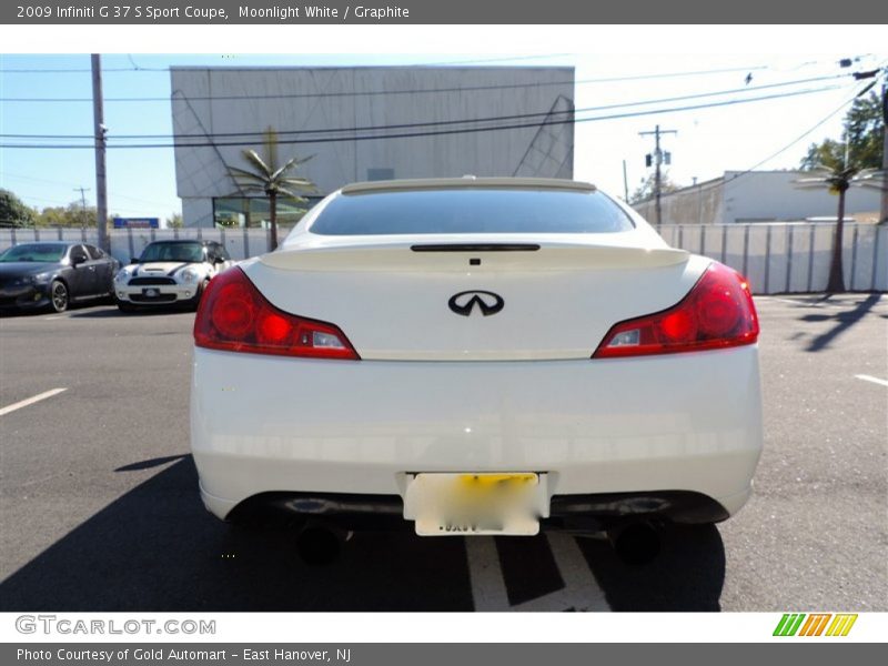 Moonlight White / Graphite 2009 Infiniti G 37 S Sport Coupe