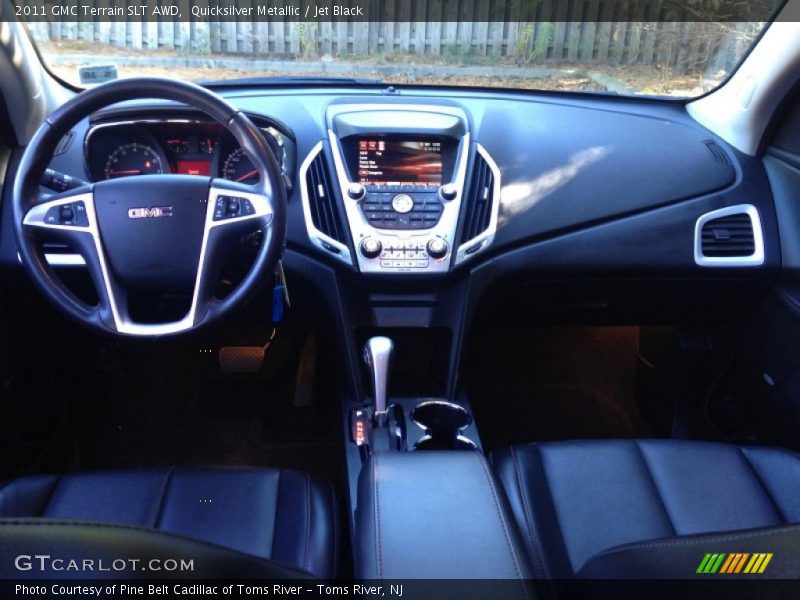 Quicksilver Metallic / Jet Black 2011 GMC Terrain SLT AWD