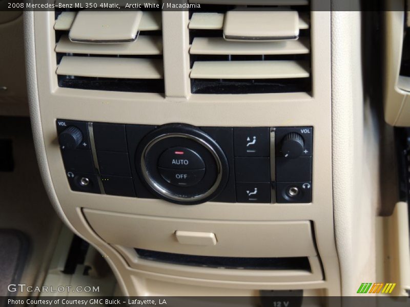 Arctic White / Macadamia 2008 Mercedes-Benz ML 350 4Matic