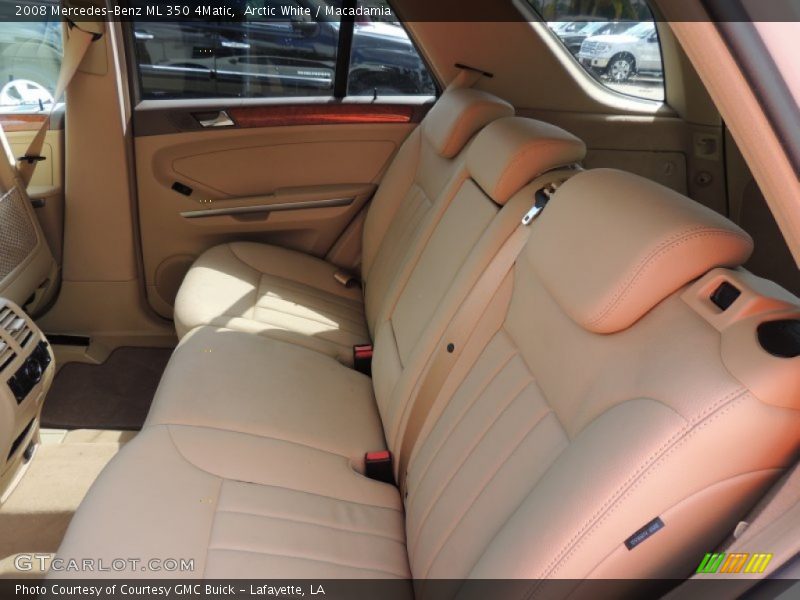 Arctic White / Macadamia 2008 Mercedes-Benz ML 350 4Matic