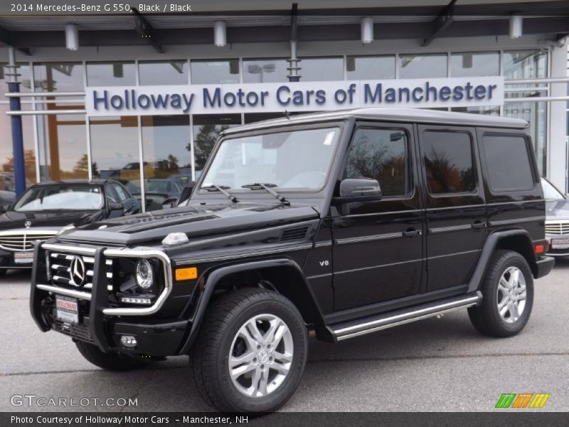 Black / Black 2014 Mercedes-Benz G 550