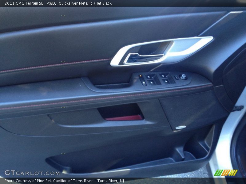 Quicksilver Metallic / Jet Black 2011 GMC Terrain SLT AWD