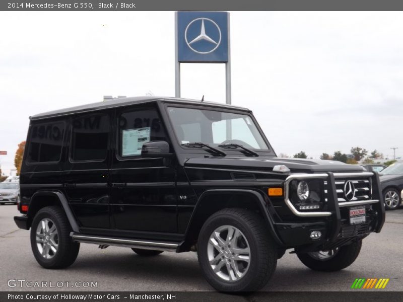 Black / Black 2014 Mercedes-Benz G 550