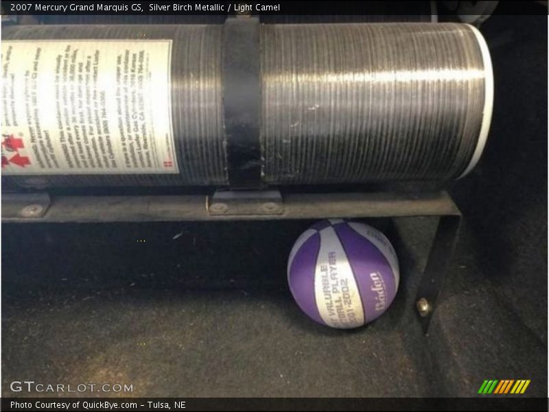 Silver Birch Metallic / Light Camel 2007 Mercury Grand Marquis GS