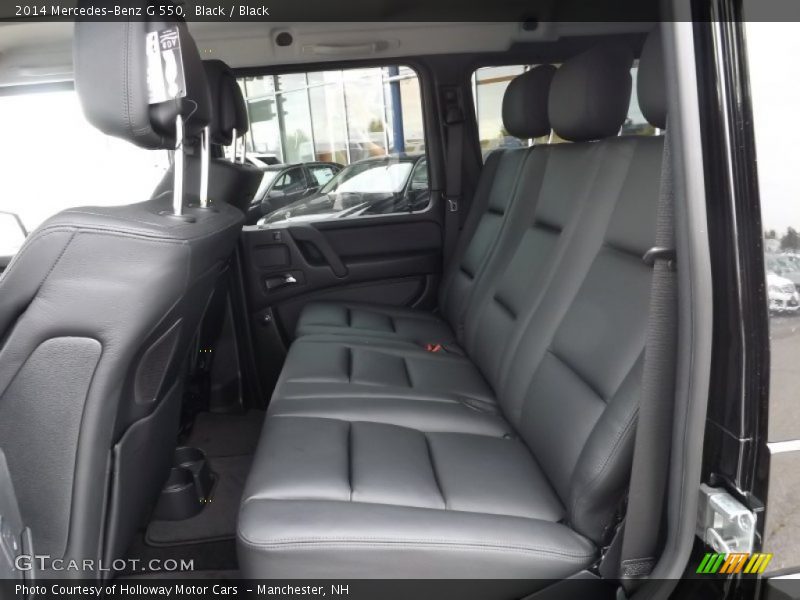 Rear Seat of 2014 G 550