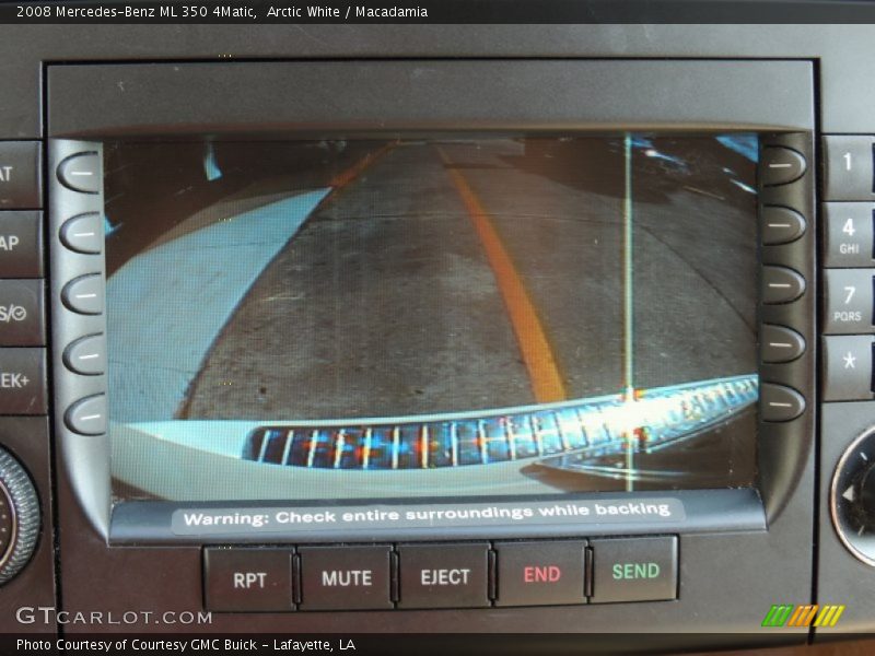 Arctic White / Macadamia 2008 Mercedes-Benz ML 350 4Matic