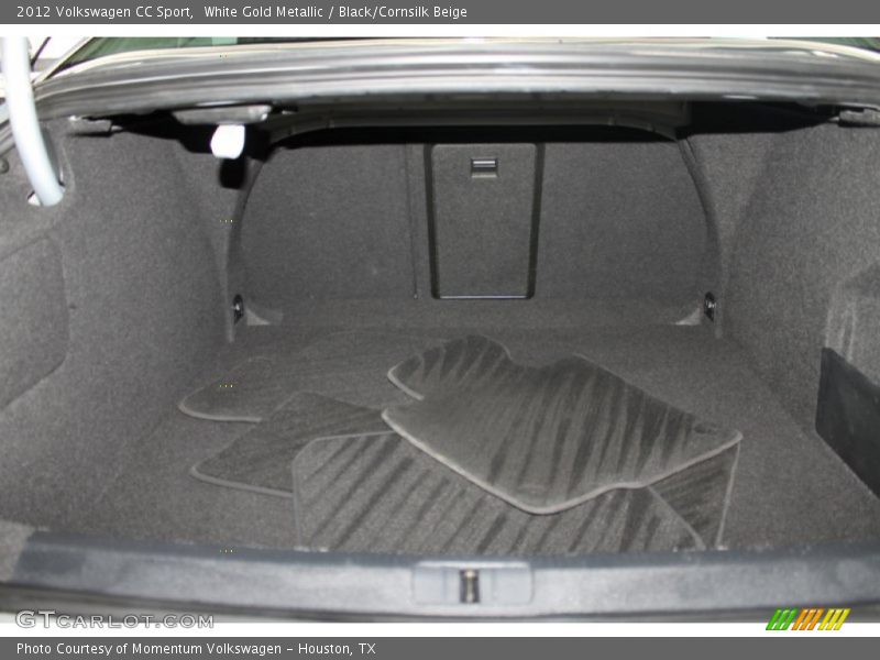 White Gold Metallic / Black/Cornsilk Beige 2012 Volkswagen CC Sport