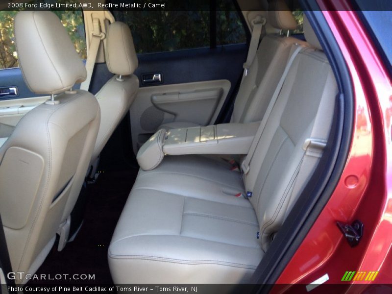 Redfire Metallic / Camel 2008 Ford Edge Limited AWD