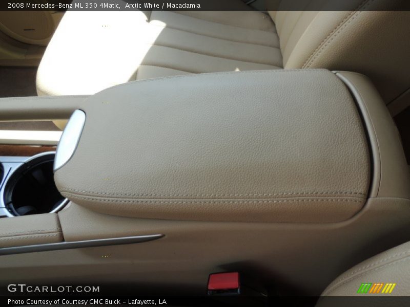 Arctic White / Macadamia 2008 Mercedes-Benz ML 350 4Matic