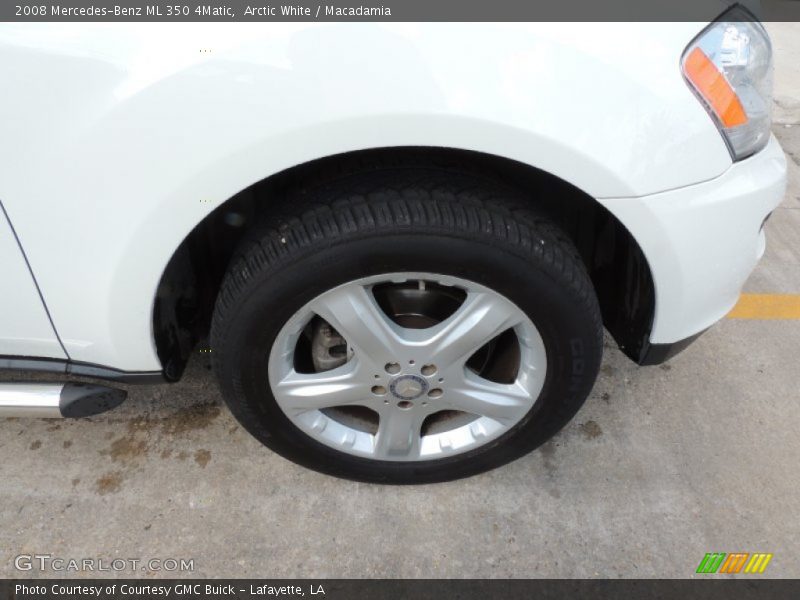 Arctic White / Macadamia 2008 Mercedes-Benz ML 350 4Matic