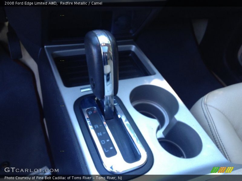 Redfire Metallic / Camel 2008 Ford Edge Limited AWD