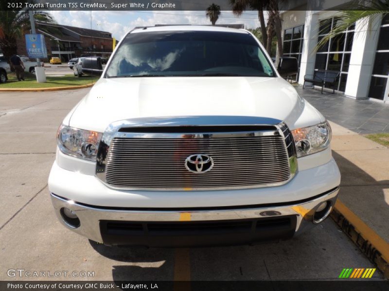 Super White / Graphite 2012 Toyota Tundra TSS CrewMax