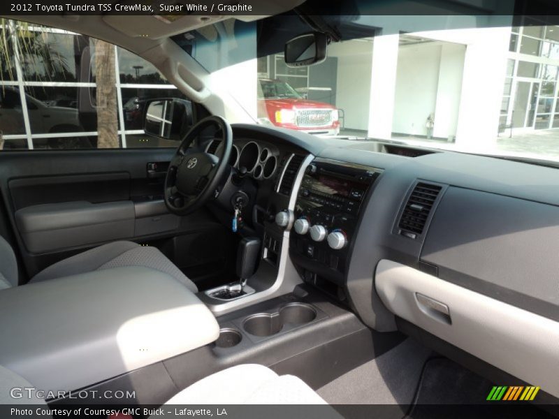 Super White / Graphite 2012 Toyota Tundra TSS CrewMax