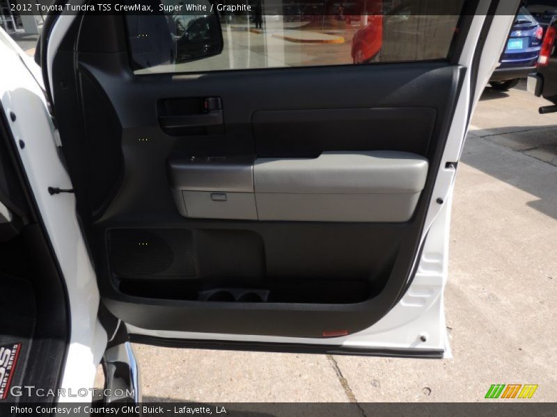 Super White / Graphite 2012 Toyota Tundra TSS CrewMax