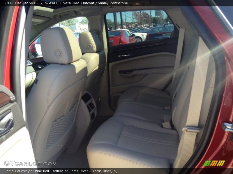 Crystal Red Tintcoat / Shale/Brownstone 2013 Cadillac SRX Luxury AWD