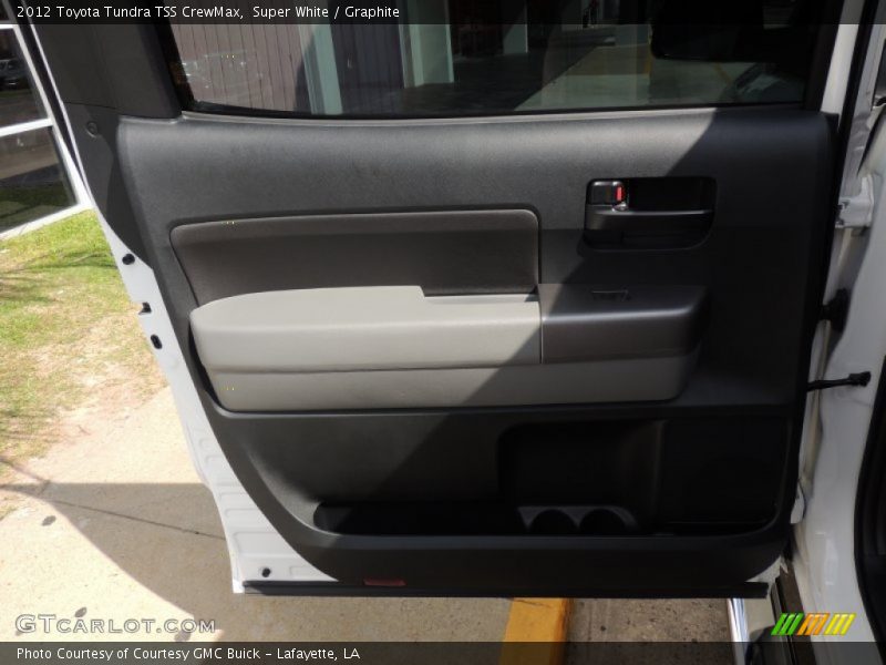 Super White / Graphite 2012 Toyota Tundra TSS CrewMax