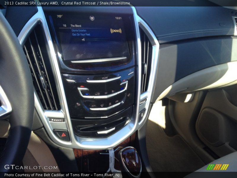 Crystal Red Tintcoat / Shale/Brownstone 2013 Cadillac SRX Luxury AWD