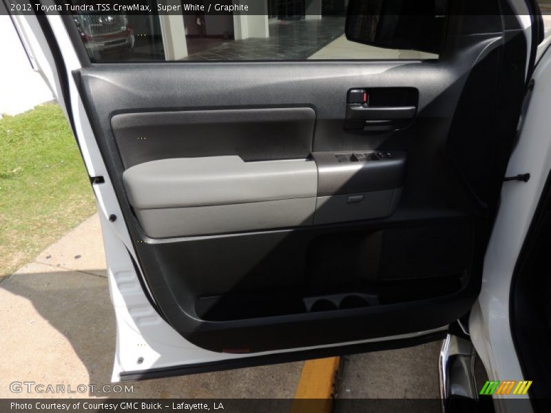 Super White / Graphite 2012 Toyota Tundra TSS CrewMax