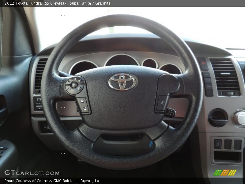 Super White / Graphite 2012 Toyota Tundra TSS CrewMax