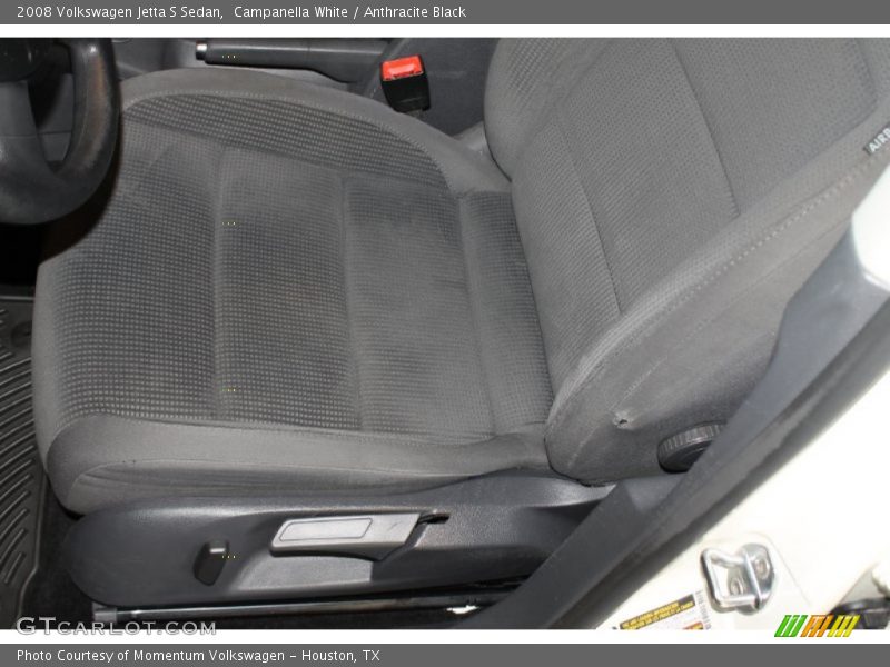 Campanella White / Anthracite Black 2008 Volkswagen Jetta S Sedan
