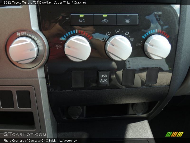 Super White / Graphite 2012 Toyota Tundra TSS CrewMax