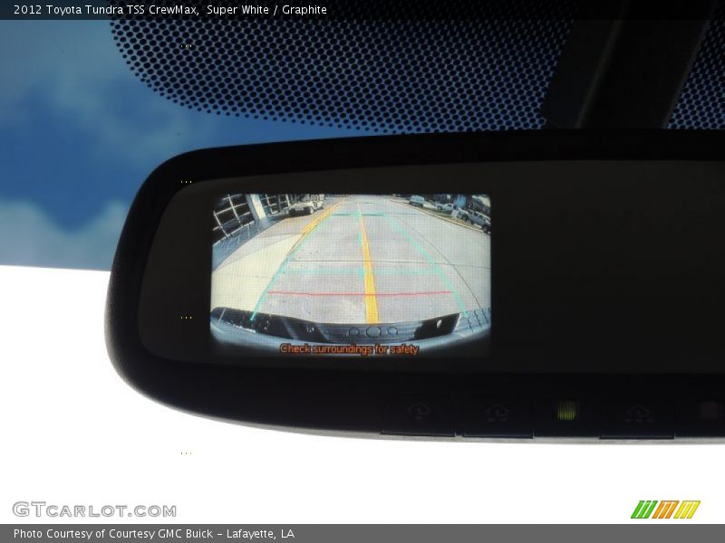 Super White / Graphite 2012 Toyota Tundra TSS CrewMax