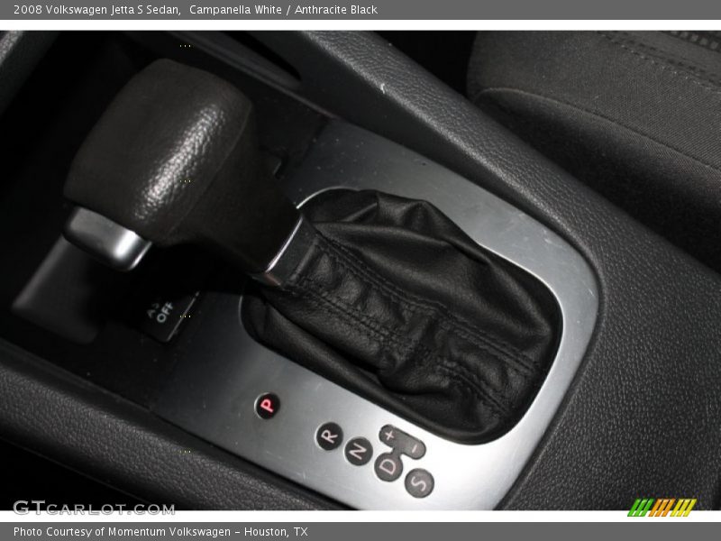 Campanella White / Anthracite Black 2008 Volkswagen Jetta S Sedan