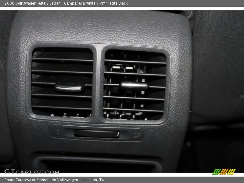 Campanella White / Anthracite Black 2008 Volkswagen Jetta S Sedan