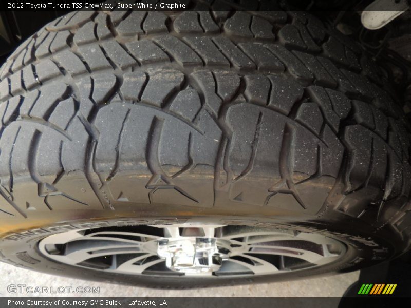 Super White / Graphite 2012 Toyota Tundra TSS CrewMax