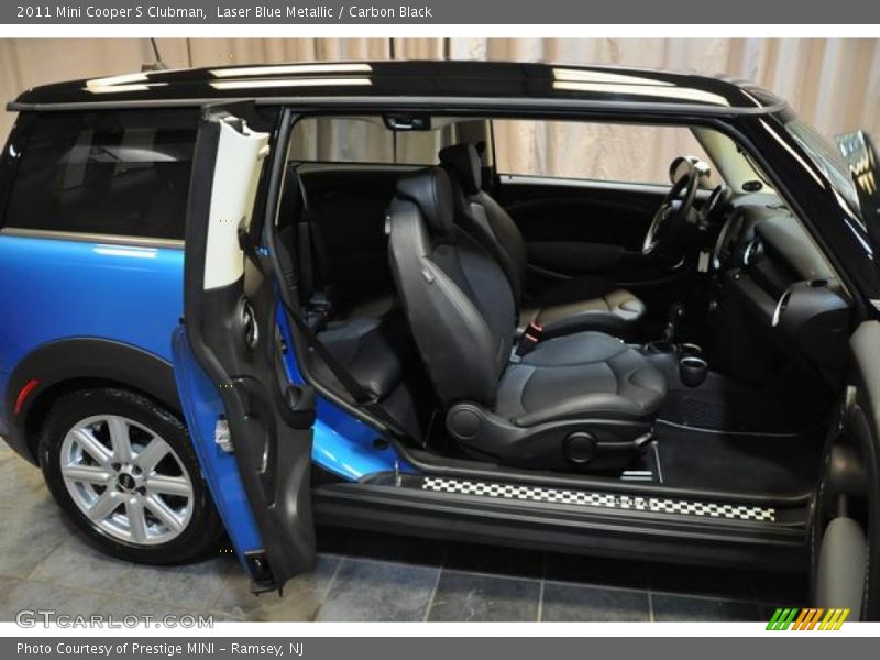 Laser Blue Metallic / Carbon Black 2011 Mini Cooper S Clubman