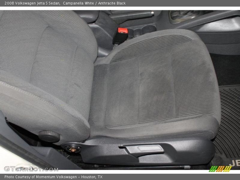 Campanella White / Anthracite Black 2008 Volkswagen Jetta S Sedan