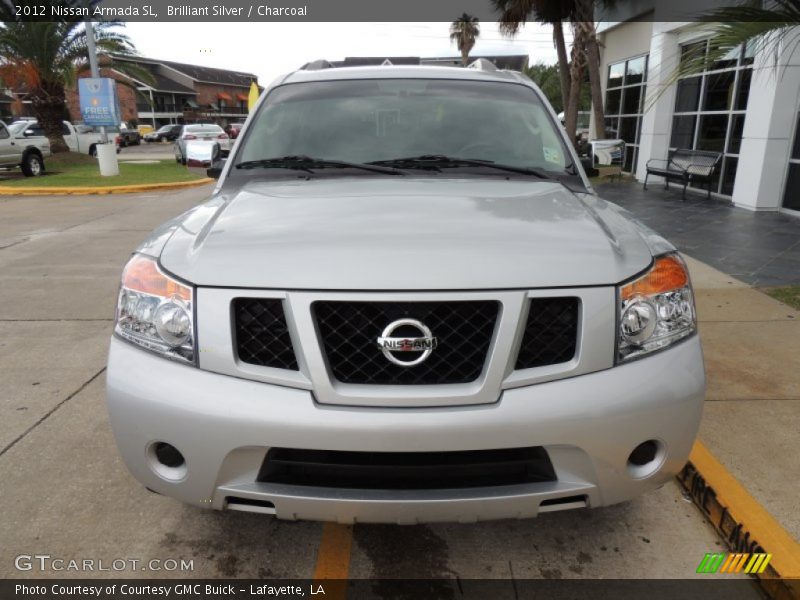 Brilliant Silver / Charcoal 2012 Nissan Armada SL