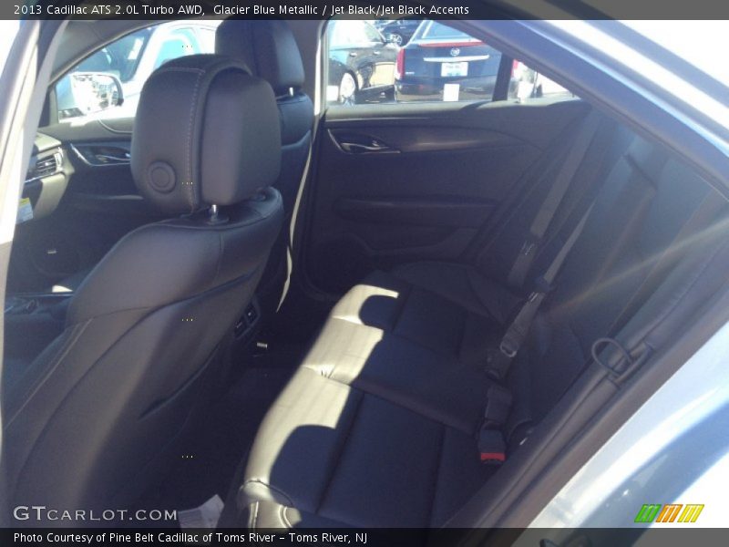 Glacier Blue Metallic / Jet Black/Jet Black Accents 2013 Cadillac ATS 2.0L Turbo AWD