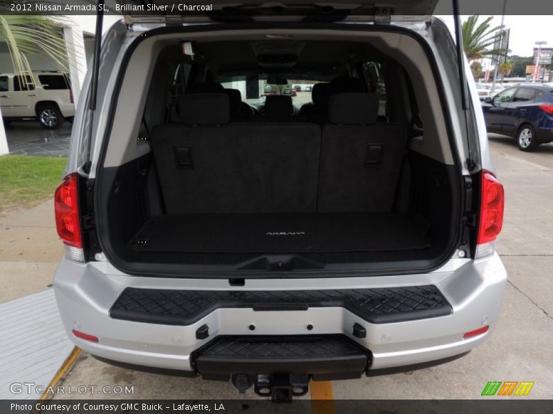 Brilliant Silver / Charcoal 2012 Nissan Armada SL