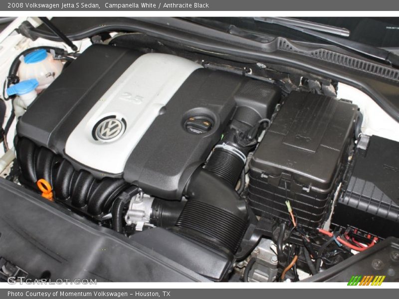 Campanella White / Anthracite Black 2008 Volkswagen Jetta S Sedan