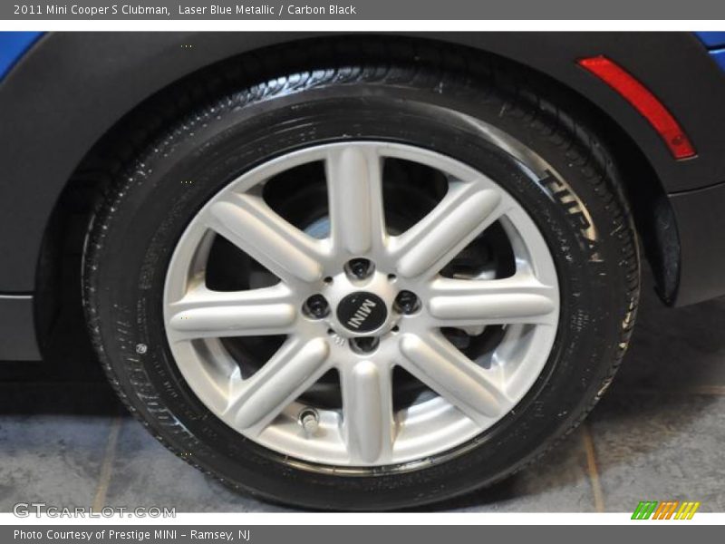 Laser Blue Metallic / Carbon Black 2011 Mini Cooper S Clubman