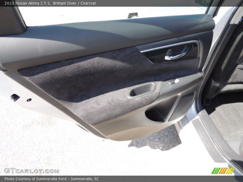 Brilliant Silver / Charcoal 2013 Nissan Altima 2.5 S