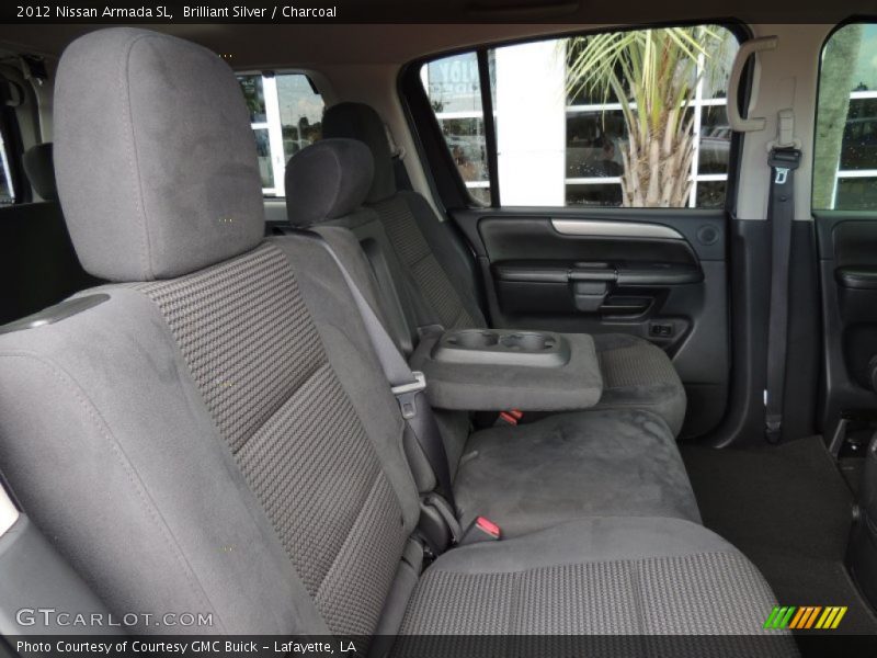 Brilliant Silver / Charcoal 2012 Nissan Armada SL