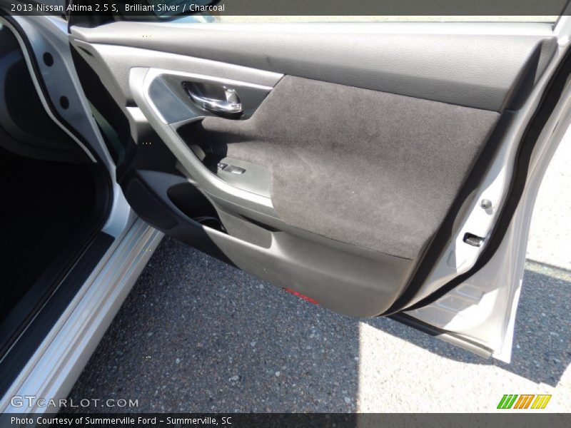 Brilliant Silver / Charcoal 2013 Nissan Altima 2.5 S