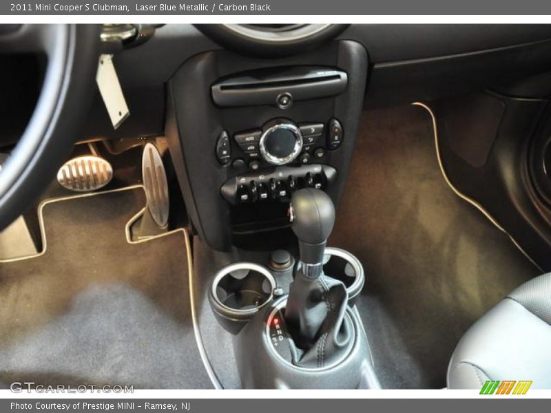 Laser Blue Metallic / Carbon Black 2011 Mini Cooper S Clubman