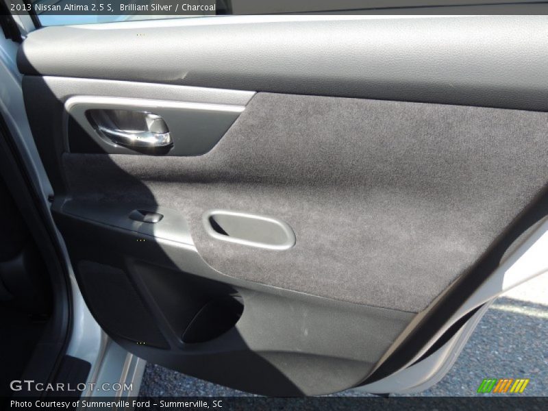 Brilliant Silver / Charcoal 2013 Nissan Altima 2.5 S