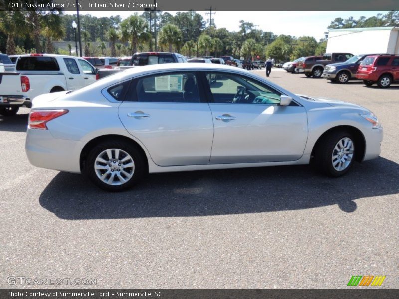 Brilliant Silver / Charcoal 2013 Nissan Altima 2.5 S